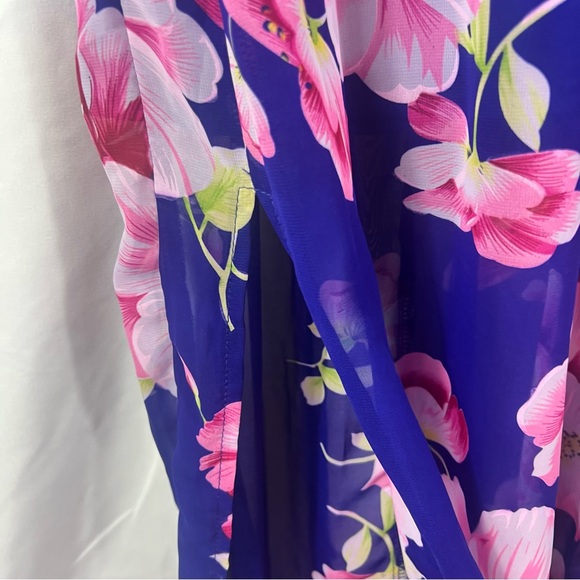 Vibrant Floral Maxi Dress - Picture 6 of 10